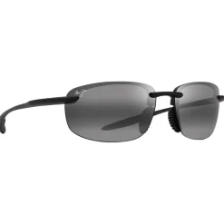 Occhiali da sole Maui Jim Hookipa Ultra Matte Black Neutral Grey MauiUltra