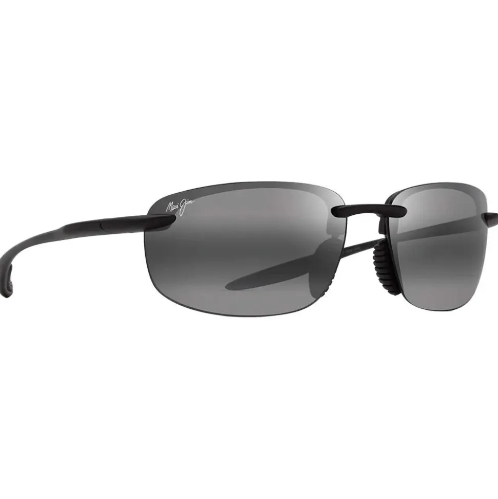 Occhiali da sole Maui Jim Hookipa Ultra Matte Black Neutral Grey MauiUltra
