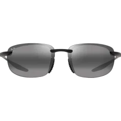 Occhiali da sole Maui Jim Hookipa Ultra Matte Black Neutral Grey MauiUltra