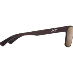 Occhiali da sole Maui Jim Hoopili Metal Matte Brown Hcl Bronze Mineral Superthin