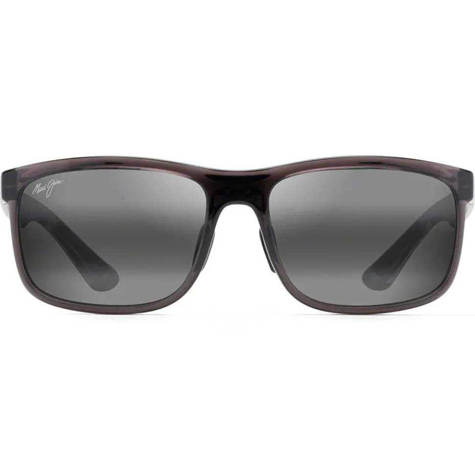 Occhiali da sole Maui Jim Huelo Gris Translucide Gris Neutre MauiPure