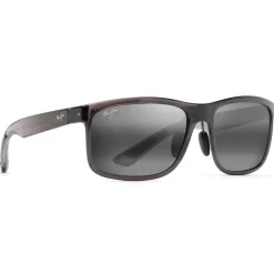 Occhiali da sole Maui Jim Huelo Gris Translucide Gris Neutre MauiPure