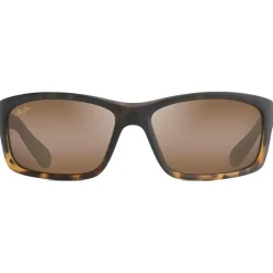 Occhiali da sole Maui Jim Kanaio Coast Ecaille Ombre Mat Bronze Hcl Minéral SuperThin