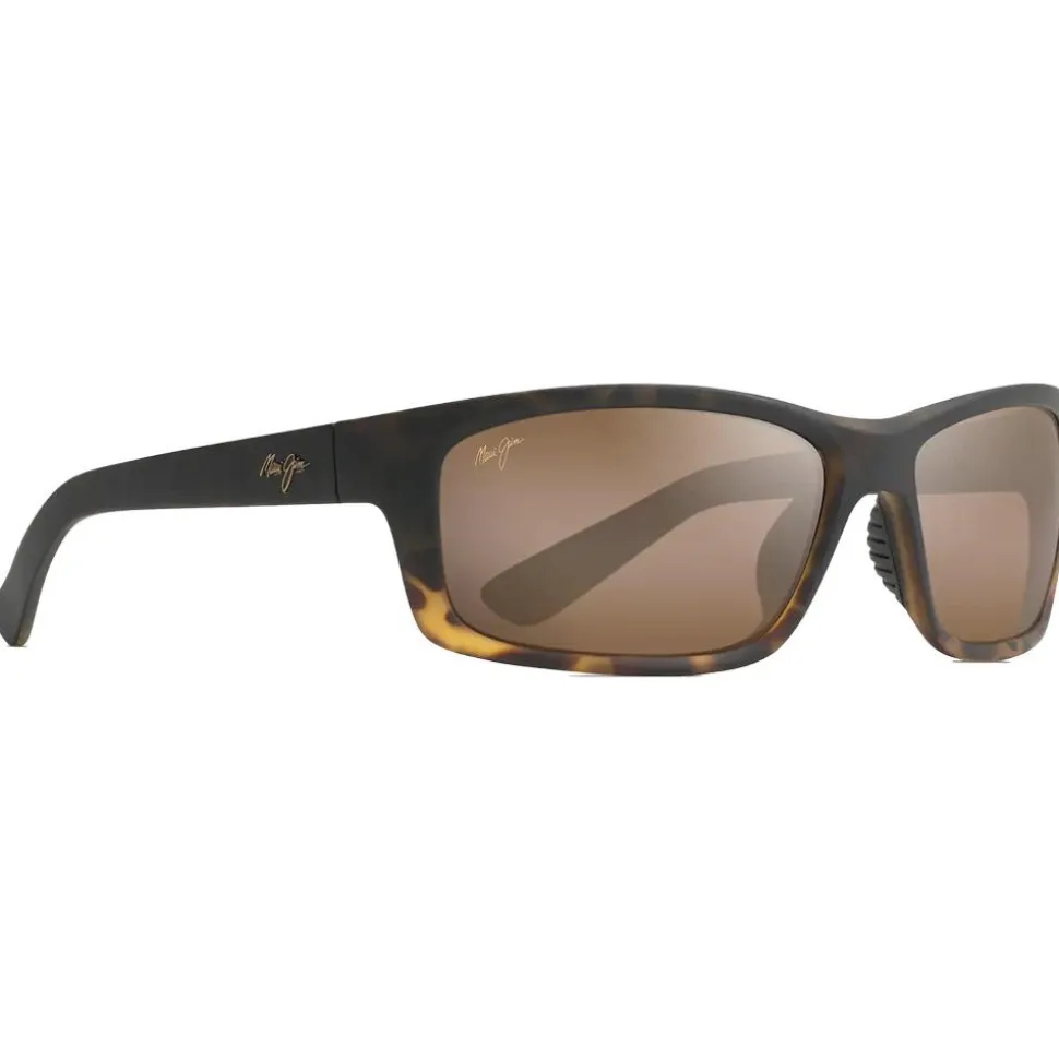 Occhiali da sole Maui Jim Kanaio Coast Ecaille Ombre Mat Bronze Hcl Minéral SuperThin
