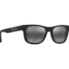 Occhiali da sole Maui Jim Kaulike Matte Black Neutral Grey MauiPure