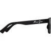 Occhiali da sole Maui Jim Kuniahi Asian Fit Matte Black Neutral Grey MauiPure