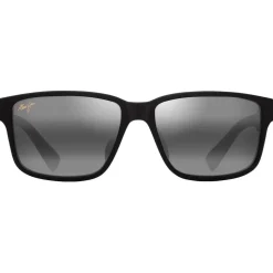 Occhiali da sole Maui Jim Kuniahi Asian Fit Matte Black Neutral Grey MauiPure