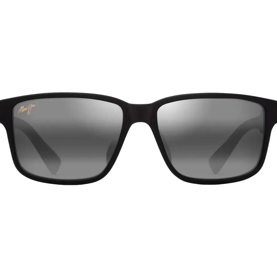 Occhiali da sole Maui Jim Kuniahi Asian Fit Matte Black Neutral Grey MauiPure