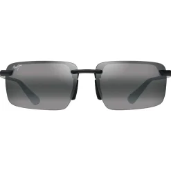 Occhiali da sole Maui Jim Laulima Noir Mat Neutral Grey MauiPure