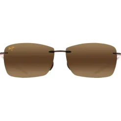 Occhiali da sole Maui Jim Lighthouse Noir Brillant Hcl Bronze MauiPure