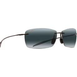 Occhiali da sole Maui Jim Lighthouse Reader 2,0 Noir Brilliant Gris Neutre MauiBrilliant
