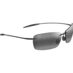 Occhiali da sole Maui Jim Lighthouse Shiny Transparent Light Grey Neutral Grey MauiPure