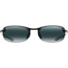 Occhiali da sole Maui Jim Makaha Reader 2,5 Noir Brillant Gris Neutre MauiBrilliant