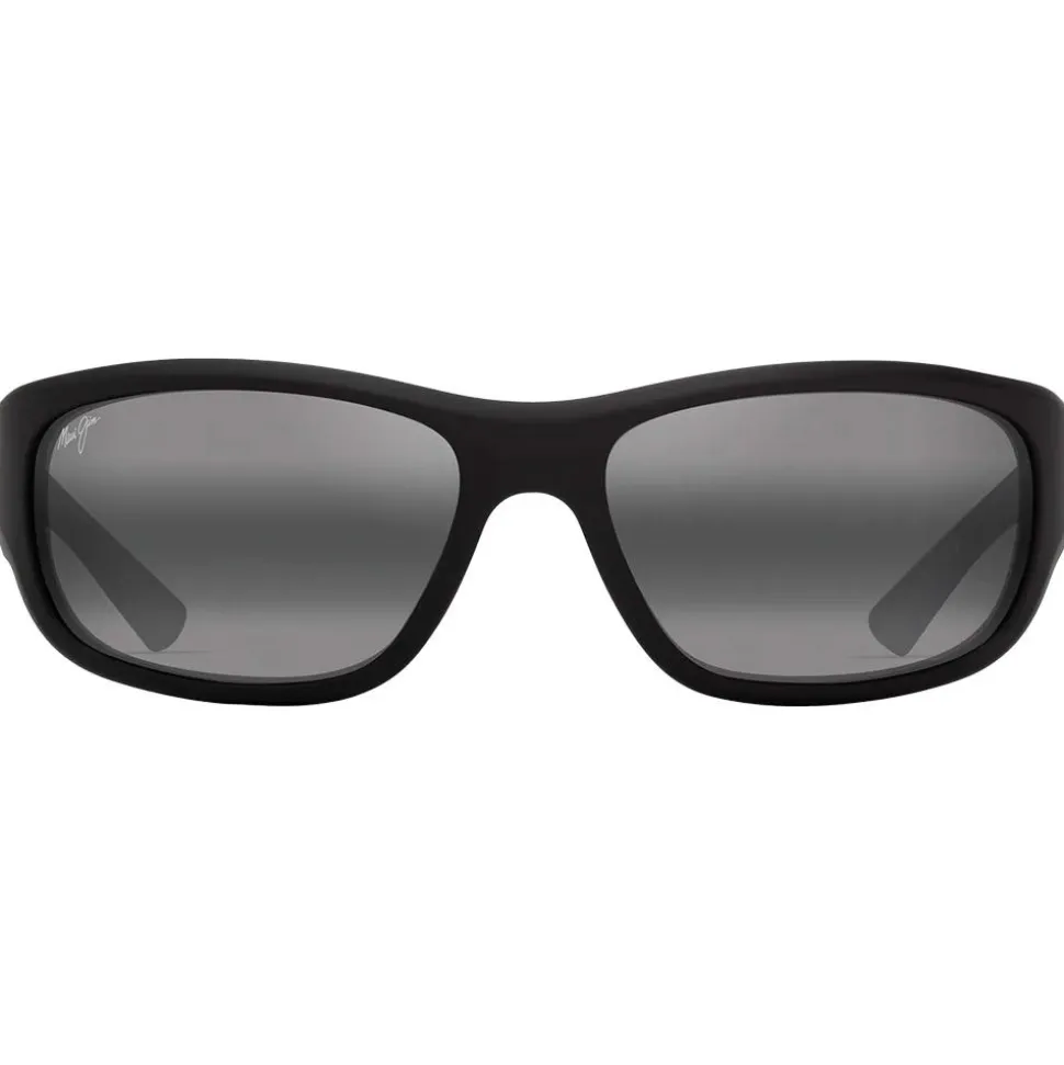 Occhiali da sole Maui Jim Mauklele Matte Black Neutral Grey Mineral Superthin