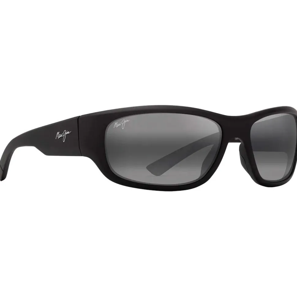 Occhiali da sole Maui Jim Mauklele Matte Black Neutral Grey Mineral Superthin
