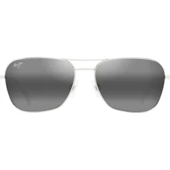 Occhiali da sole Maui Jim Naauao Argent Brillant Gris Neutre MauiPure