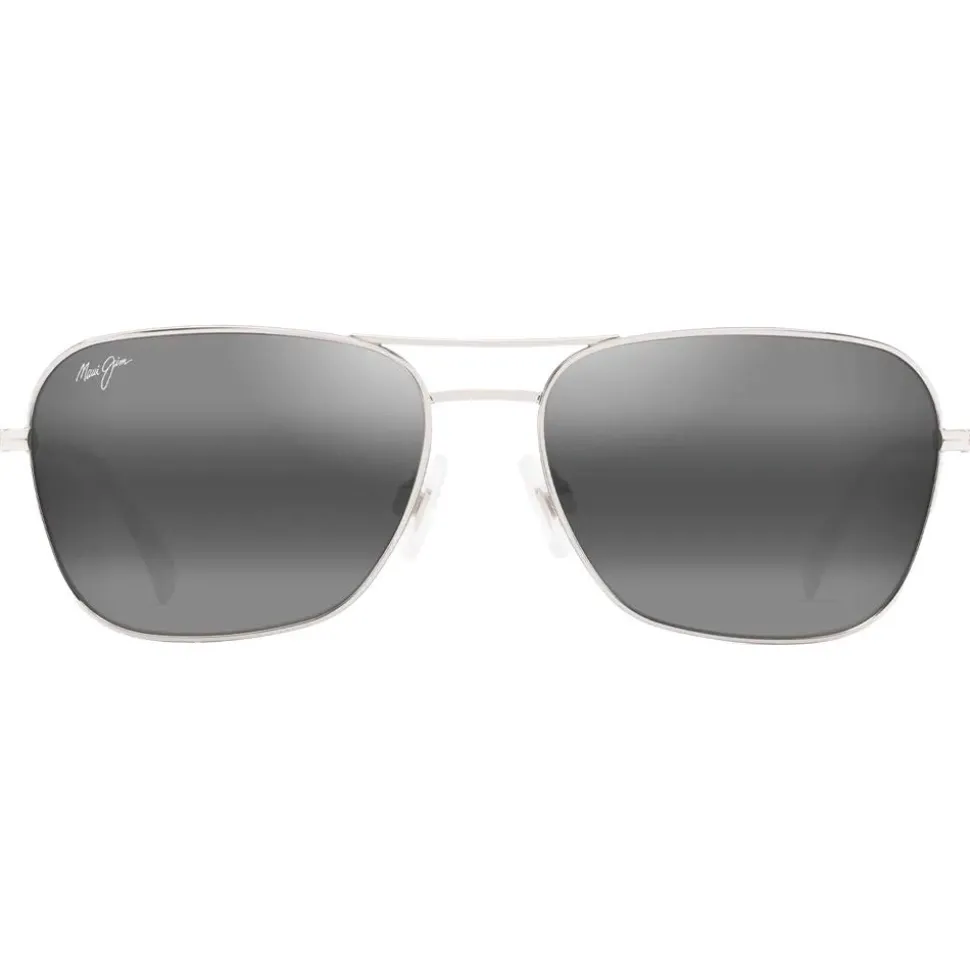 Occhiali da sole Maui Jim Naauao Argent Brillant Gris Neutre MauiPure