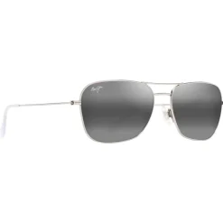 Occhiali da sole Maui Jim Naauao Argent Brillant Gris Neutre MauiPure