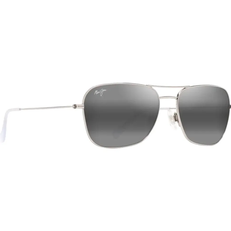 Occhiali da sole Maui Jim Naauao Argent Brillant Gris Neutre MauiPure