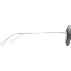 Occhiali da sole Maui Jim Naauao Argent Brillant Gris Neutre MauiPure