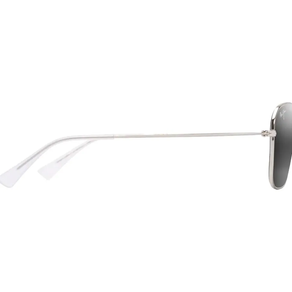 Occhiali da sole Maui Jim Naauao Argent Brillant Gris Neutre MauiPure