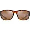 Occhiali da sole Maui Jim Nuu Landing Ecaille Hcl Bronze Mineral Superthin