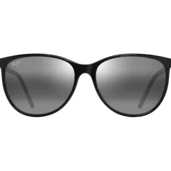 Occhiali da sole Maui Jim Ocean Noir Brillant Gris Neutre Minéral Superthin
