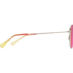 Occhiali da sole Maui Jim Olali Asian Fit Doré Clair Brillant Violet Rose Maui Sunrise MauiPure