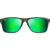 Occhiali da sole Maui Jim Onshore Olive Dégradé MauiGreen Minéral SuperThin