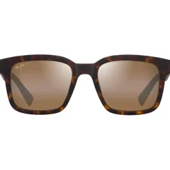 Occhiali da sole Maui Jim Opiopio Asian Fit Havane Foncé Mat Bronze HCL MauiPure