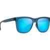 Occhiali da sole Maui Jim Pehu Marine Mat Bleu Hawaï MauiPure