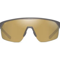 Occhiali da sole Maui Jim Pāluna Matte Metal Light Brown Hawaii Glow MauiBrilliant
