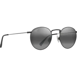 Occhiali da sole Maui Jim Pukaua Ruthénium Foncé Brillant Gris Neutre MauiPure