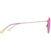 Occhiali da sole Maui Jim Pukaua Doré Clair Brillant Rose Jaune Maui Sunrise MauiPure