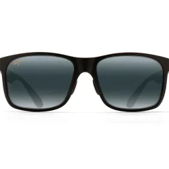 Occhiali da sole Maui Jim Red Sands Noir Matte Gris Neutre MauiPure