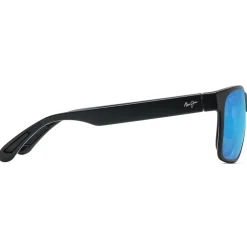 Occhiali da sole Maui Jim Red Sands Noir Mat Bleu Hawaï MauiPure