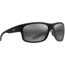 Occhiali da sole Maui Jim Southern Cross Soft Black with Sea Blue and Grey Neutral Grey