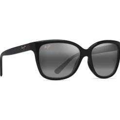Occhiali da sole Maui Jim Starfish Noir Brillant Neutral Grey Minéral Superthin