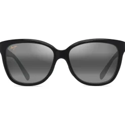 Occhiali da sole Maui Jim Starfish Noir Brillant Neutral Grey Minéral Superthin