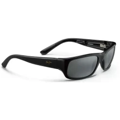 Occhiali da sole Maui Jim Stingray Gloss Black Gris Neutre Mineral St Bidegrade
