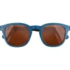 Occhiali da sole Moken Vision Quincy Navy Brown Cat.3 Polarized