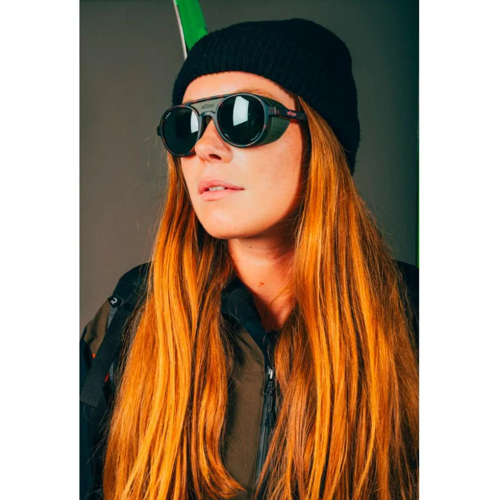 Occhiali da sole Moken Vision Hawkins Vintage Tortoise Kaki Green Cat.3 Polarized