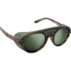 Occhiali da sole Moken Vision Hawkins Vintage Tortoise Kaki Green Cat.3 Polarized