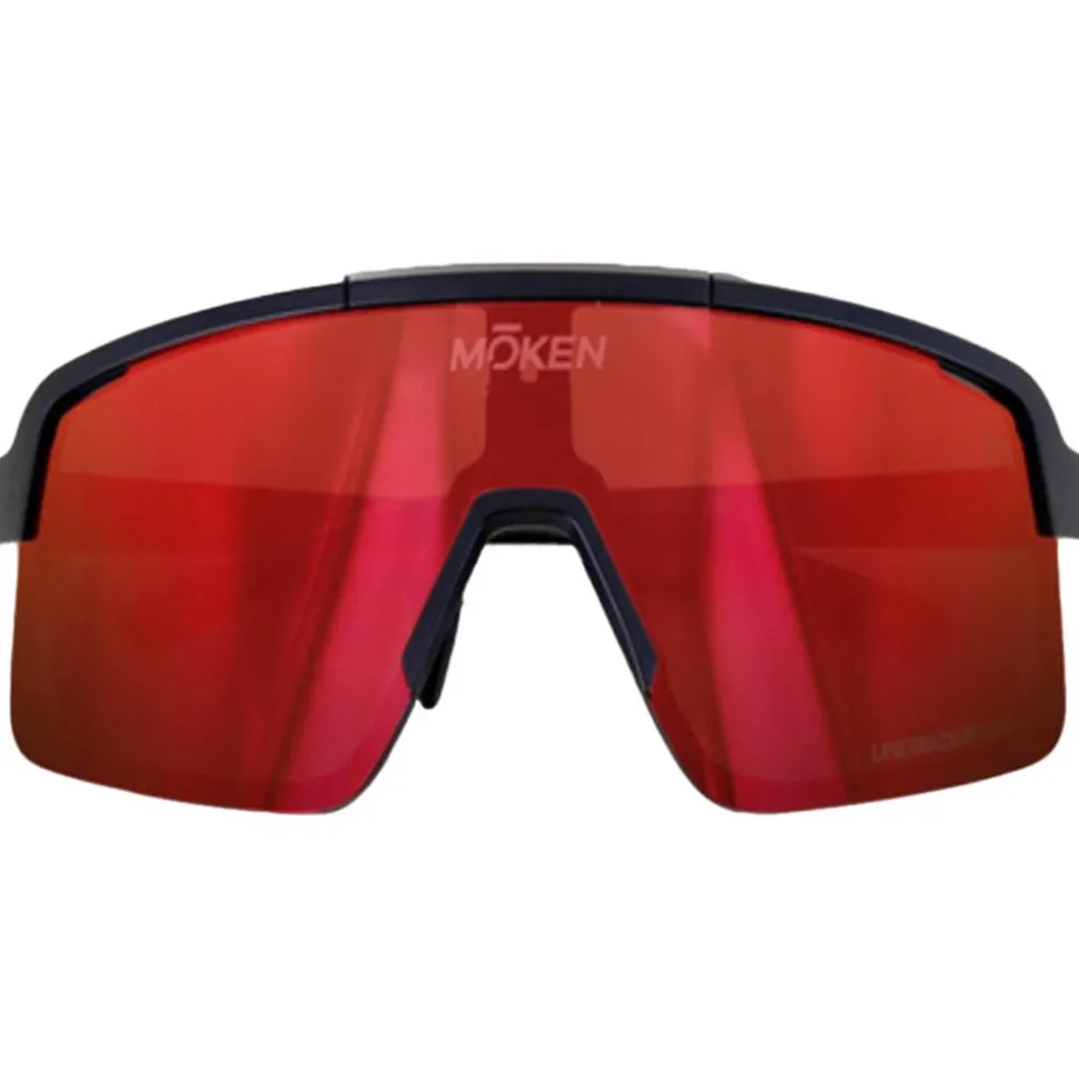Occhiali da sole Moken Vision Kurtiss-Dh Black Red Cat.3 + Clear Cat.0