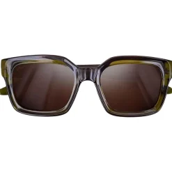 Occhiali da sole Moken Vision Snake Green Brown Cat.3 Polarized