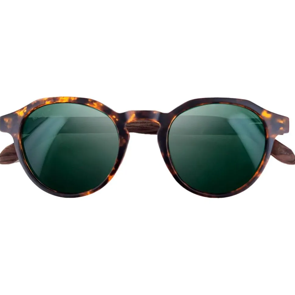 Occhiali da sole Moken Vision Green Wood Tortoise Wood Green Polarized