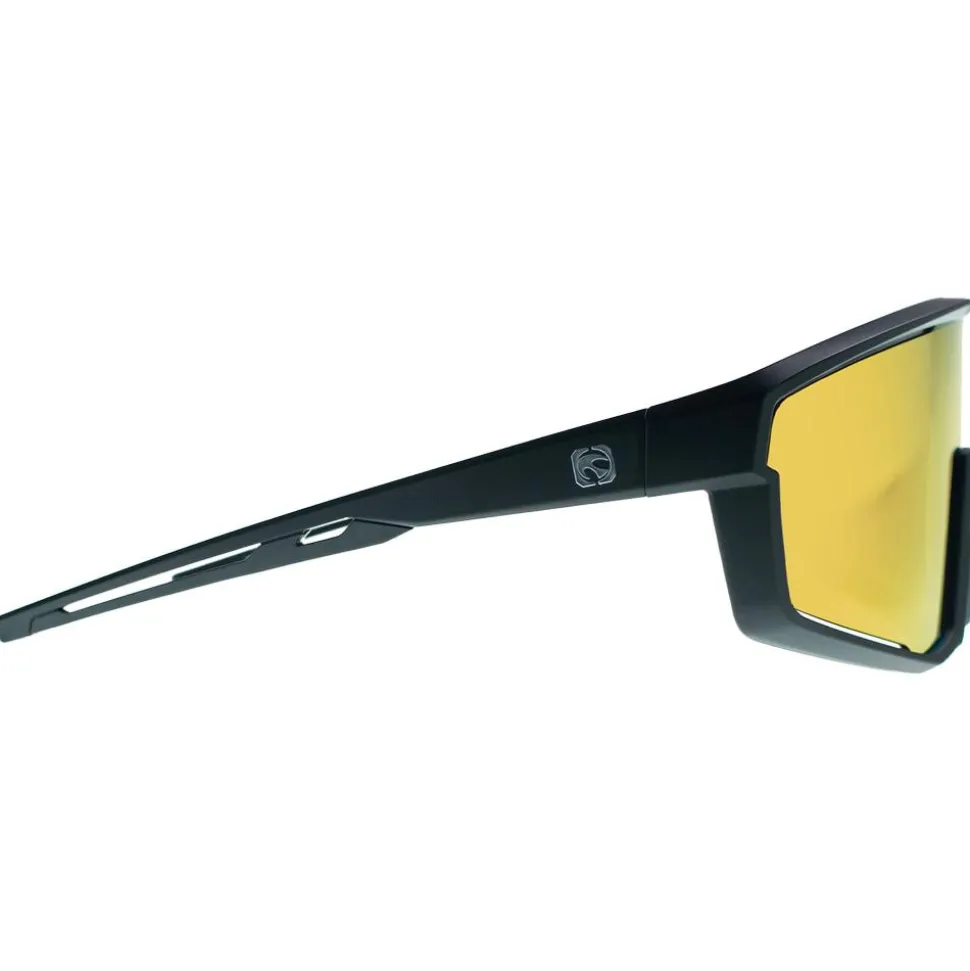 Occhiali da sole Mundaka Optic Akila Black Orange Brown Cx Orange Revo