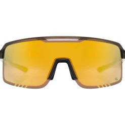Occhiali da sole Mundaka Optic Hiru Crystal Smoke Brown Cx Full Gold