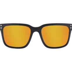 Occhiali da sole Mundaka Optic Beltz Mat Black Smoke Cx Polarized Orange Revo