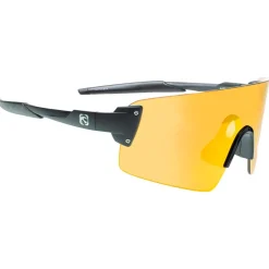 Occhiali da sole Mundaka Optic Ai1 Xs Matte Black Smoke Cx Full Orange Revo